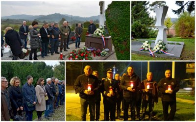 FOTO: U V. Toplicama i N. Marofu odali počast poginulim braniteljima i svim preminulima