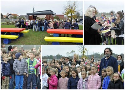 FOTO Učenici III. OŠ Varaždin dobili učionicu na otvorenom do koje su došli prodajom starog papira