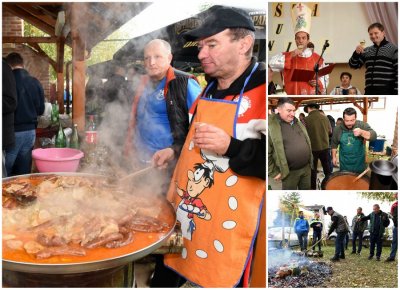 FOTO Martinje u Vinici uz gulaš, kotlovinu, jaja sa špekom, kolače i nezaobilazno krštenje mošta