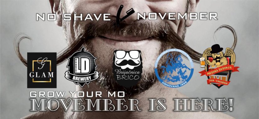 Dođite na Movember party i podržite borbu protiv raka prostate
