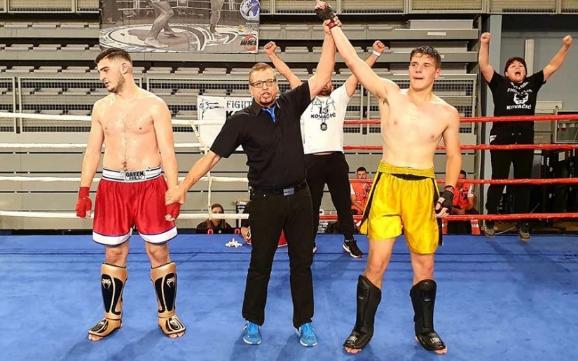 Fight Night borilačka priredba FC Kovačića u dvorani OŠ u Cestici