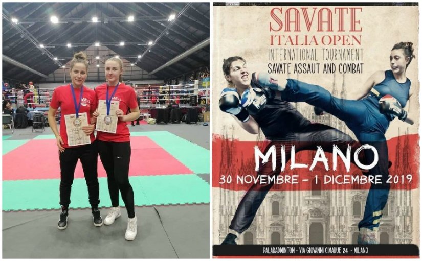 Članovi Savate kluba Omega Varaždin osvojili odličja na natjecanju u Milanu i Zagrebu