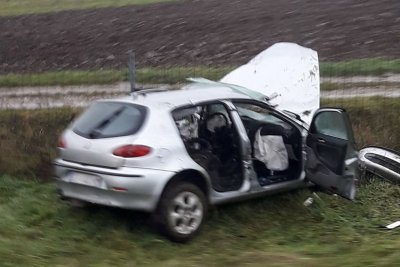 Sudar automobila na zaobilaznici između Gojanca i Poljane Biškupečke