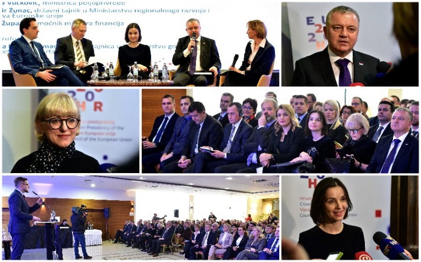 FOTO: U Hotelu Turist konferencija „Europa koja se razvija“ povodom predsjedanja Vijećem EU