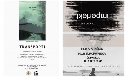 U četvrtak predstavljanje zbirke &quot;Transporti&quot; Vande Mikšić i Jeana de Breynea