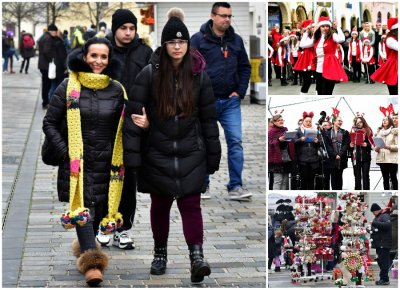 FOTO Hladno je, ali u Varaždinu to nikome ne smeta: svi uživaju u božićnom ugođaju baroknog grada