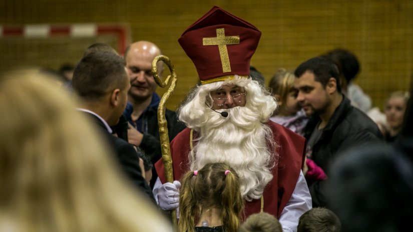 FOTO I u Maruševec je stigao sveti Nikola, svi su mu se razveselili zbog hrpe darova