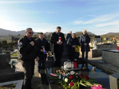 Odana počast poginulom hrvatskom vitezu Vladi Škalcu