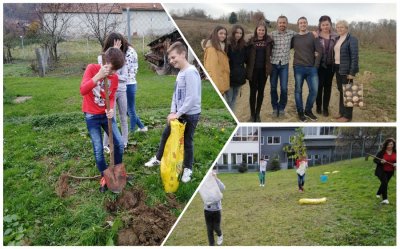 Posjet zadrugara OŠ Beletinec plantaži lijeske završio degustacijom ukusnih plodova