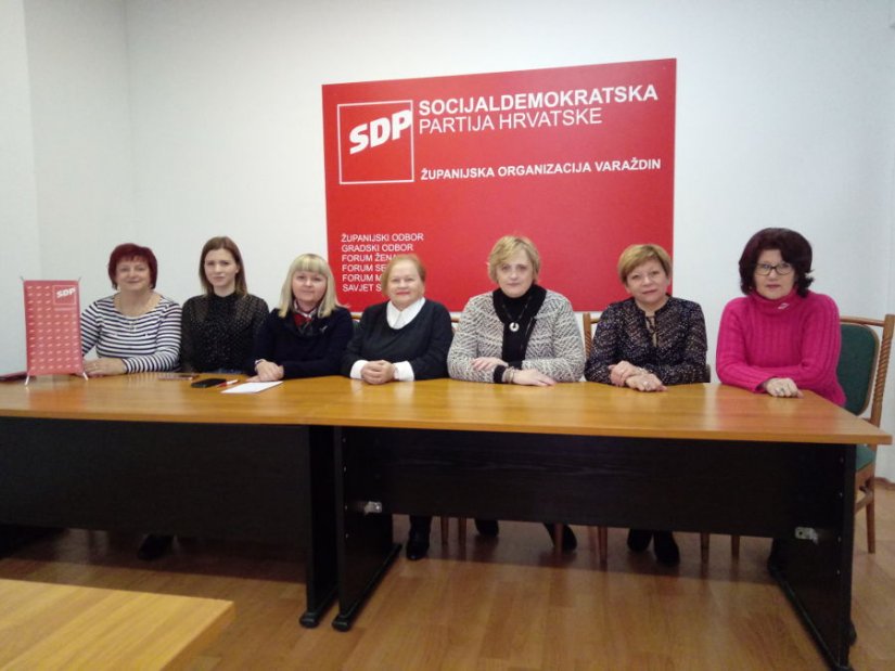 Forum žena SDP-a Varaždinske županije obilježio 25. godišnjicu osnivanja