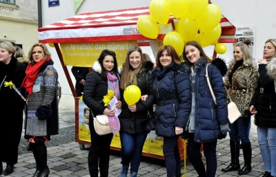 Dan mimoza Varaždin: Tradicionalno obilježavanje na Franjevačkom trgu u subotu od 10 sati