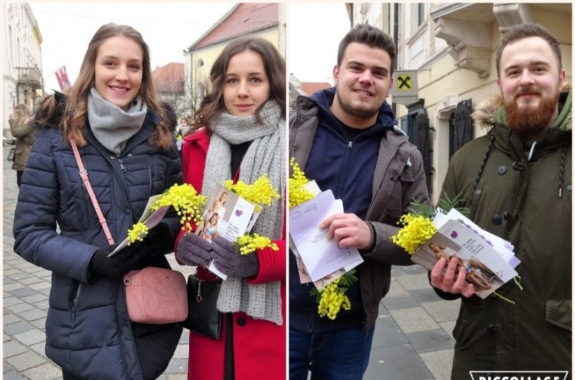 FOTO Na Danu mimoza svi zajedno: Rak vrata maternice je bolest koja se može spriječiti!