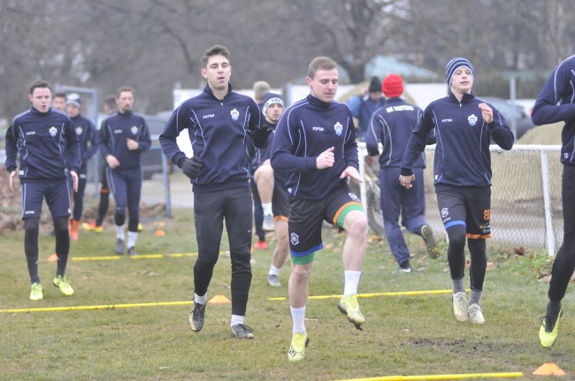 Prvi trening odrađen je danas na igralištu u Hraščici