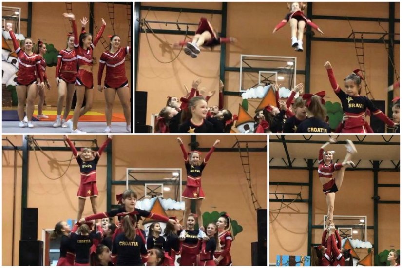 FOTO: Završnom čarolijom cheerleadersice Brava oprostile se od najuspješnije godine