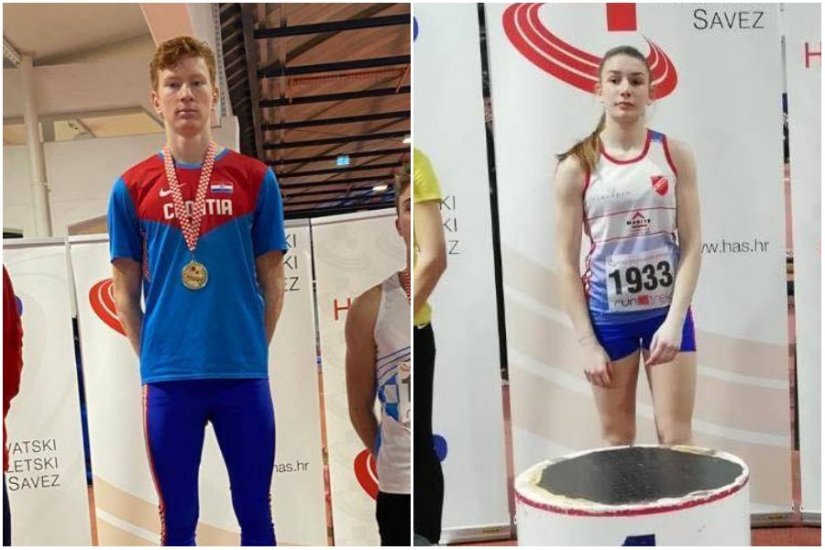 Atletičari Slobode osvojili tri zlata i postavili novi hrvatski rekord na juniorskom Prvenstvu Hrvatske