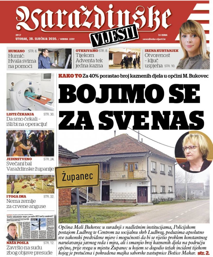 U novom broju Varaždinskih vijesti pročitajte...