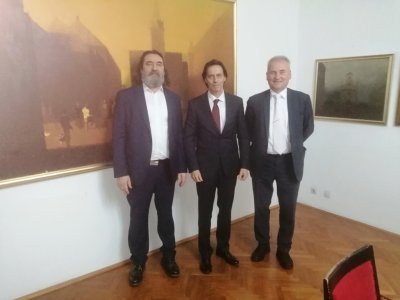 Veleposlanik Slovenije Vojislav Šuc službeno posjetio Grad Varaždin