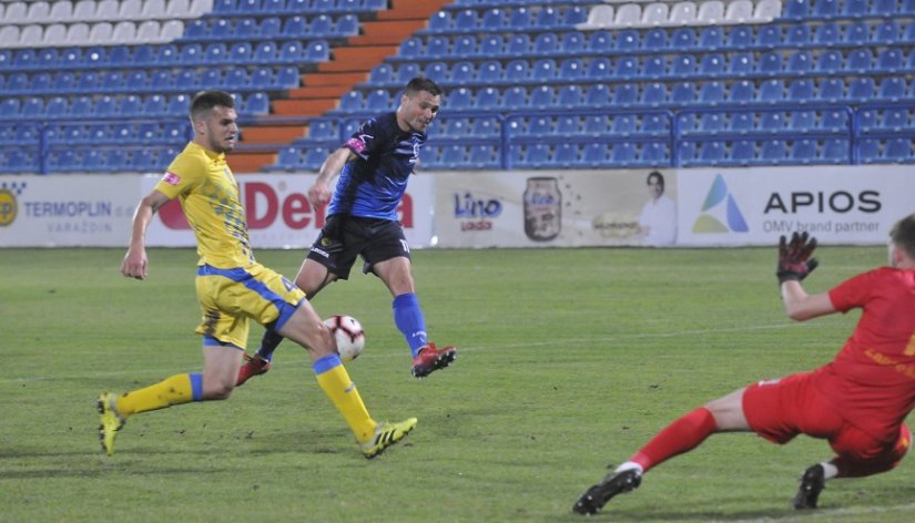 U posljednjem ogledu s Interom na Gradskom stadionu Varaždin je izgubio 1:0, iako je bio bolji