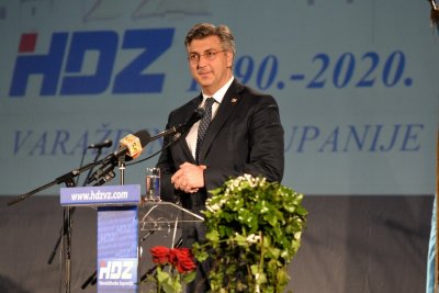 FOTO Plenković poručio da jedinstveni HDZ ostvaruje pobjede, a Stričak kome nema mjesta u stranci