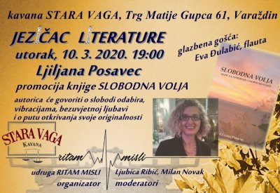 &quot;Jezičac literature&quot; u Staroj vagi uz slobodnu volju i glazbu