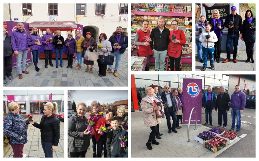 Reformisti diljem Varaždinske županije podjelom jaglaca obilježili Međunarodni Dan žena