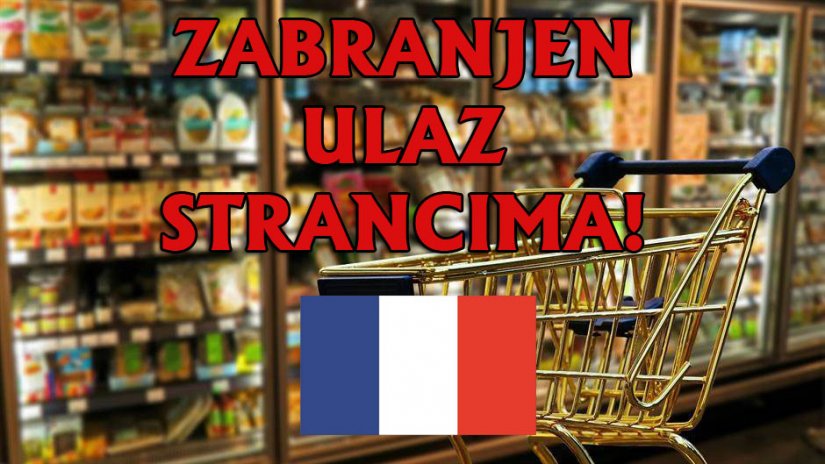 VIDEO: Nervoza u Francuskoj: U trgovine ne puštaju Hrvate i strane državljane?