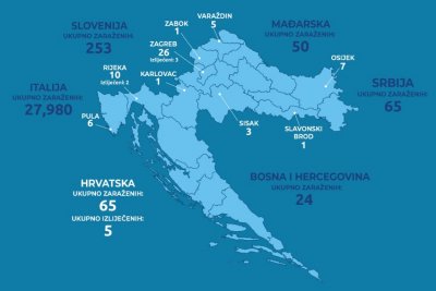 Sve o koroni i Vladinim mjerama može se naći na internetskoj stranici www.koronavirus.hr