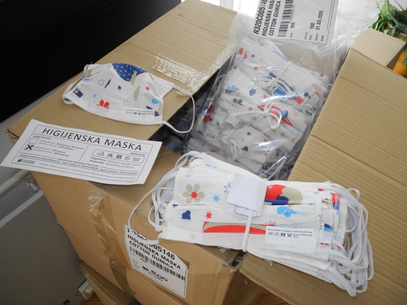 Tvrtka Marlex Stožeru civilne zaštite Grada Varaždina donirala 5.000 higijenskih maski za lice