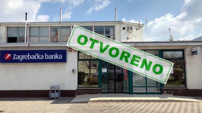 Mirovine i plaće opet u Lepoglavi - otvara se banka, bankomati bez provizije