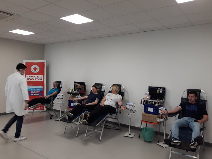 Djelatnici Calzedonije sudjelovali u akciji darivanja krvi