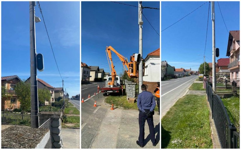 U Vidovcu postavljene kamere za mjerenje brzine, uskoro stiže i semafor