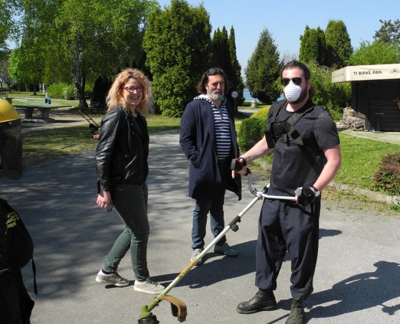 FOTO Život ide dalje: gradonačelnik Varaždina obišao gradilišta i radove na uređenju okoliša te Aquacityja