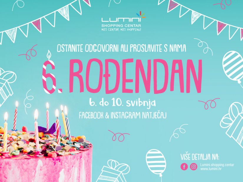 Moj centar, moj shopping: Lumini shopping centar slavi 6. rođendan