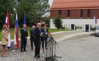Ministar unutarnjih poslova Božinović sa slovenskim kolegom razgovarao o granici