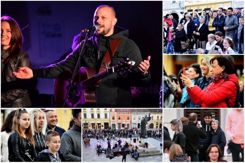 FOTO Koncert Alana Hržice i sestra Halužan okupio mnoštvo Varaždinaca i Varaždinki