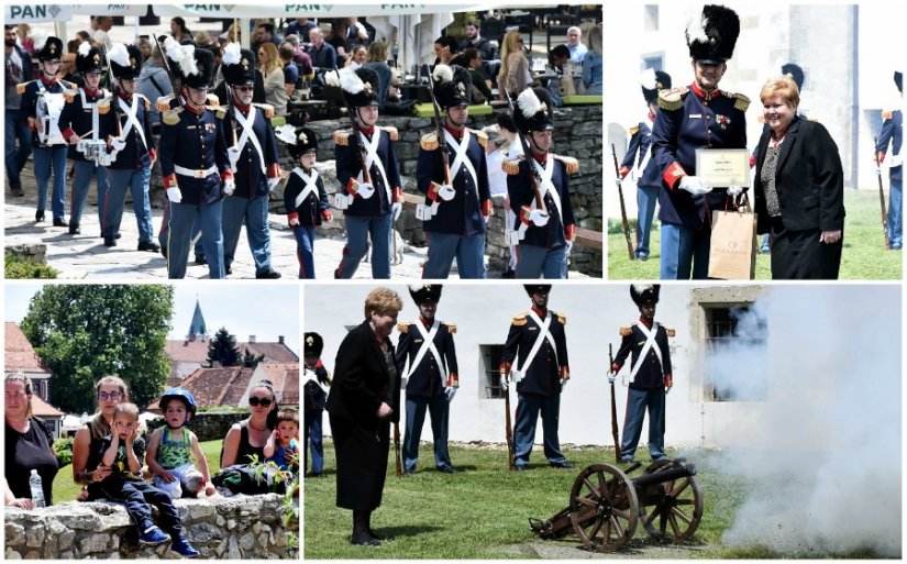 FOTO: Iz topa kod Starog grada danas zapucala intendantica Jasna Jakovljević