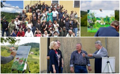 FOTO: 9. Likovna kolonija Sveti Martin u Šćepanju najbrojnija do sada