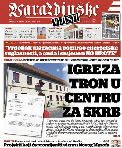 U novom broju Varaždinskih vijesti pročitajte...