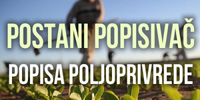 Državni zavod za statistiku raspisao Javni poziv za popisivača Popisa poljoprivrede