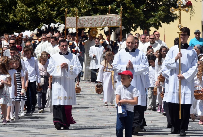 Procesija ulicama Varaždina