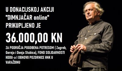 Kerekesh teatar online predstavom &quot;Dimnjačar&quot; uspio prikupiti 36 tisuća kuna