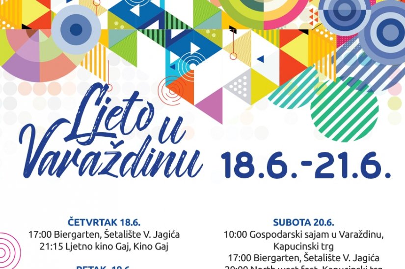 Ljeto u Varaždinu: Od sutra počinje Biergarten i Gospodarski sajam na Kapucinskom trgu