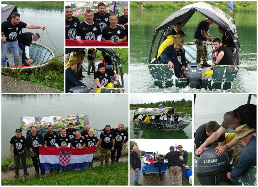 FOTO Varaždinci 15. godinu zaredom Dravom i Dunavom spajaju Vukovar i Varaždin