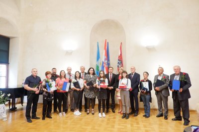 FOTO Dodijeljena priznanja Grada Ludbrega zaslužnima, počasni građanin Dragutin Križanić