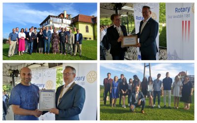 Rotary Club Varaždin 1181 izabrao novog predsjednika; Varaždin dobio rotarijanca godine