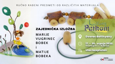 Ludbreg petkom: Zajednička izložba Marije Vugrinec Bobek i Matije Bobeka