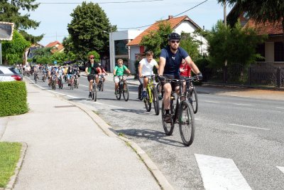 Velik broj mještana Općine Gornji Kneginec odazvalo se na 14. kneginečku biciklijadu