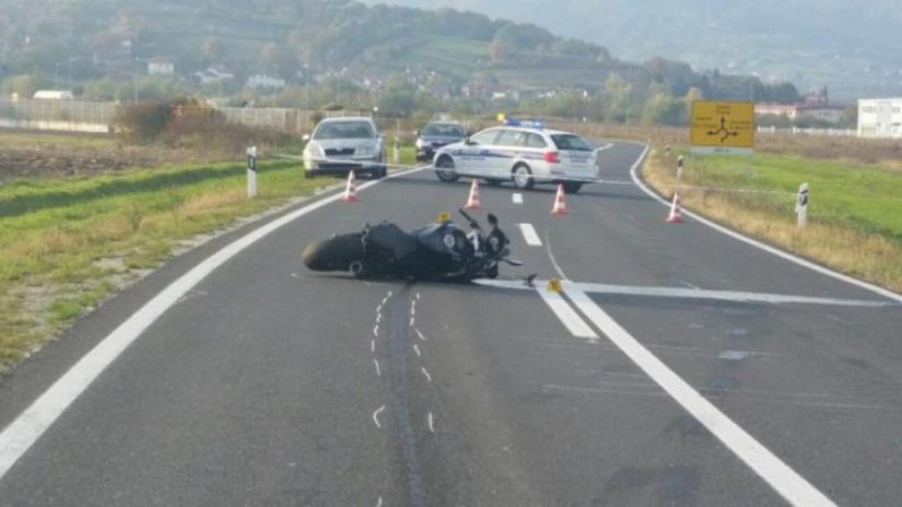 U prometnoj nesreći u Sigetecu Ludbreškom ozlijeđen motociklist