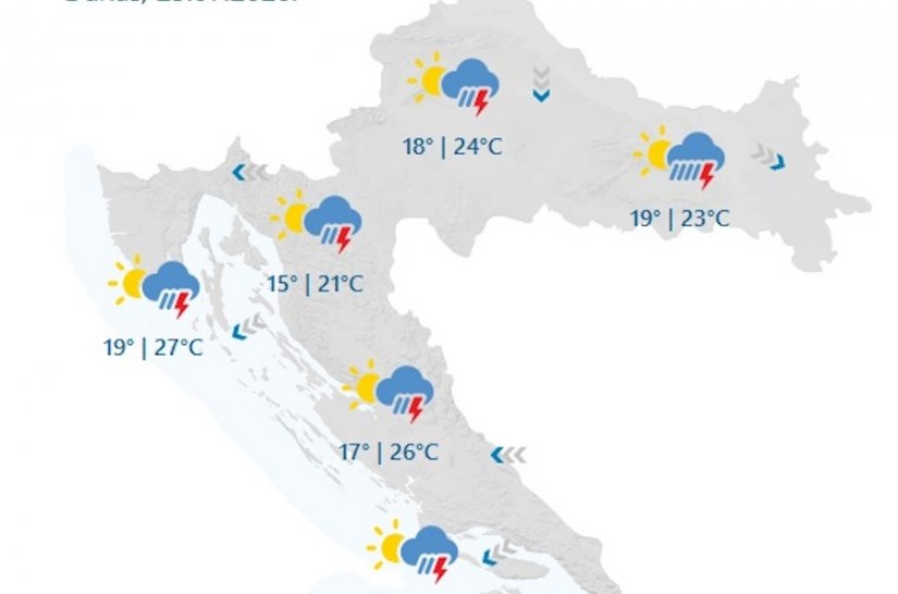 Varaždin i okolica među najkišovitijim sredinama, štete se opet zbrajaju