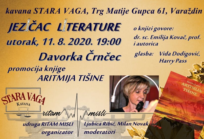 U kavani Stara vaga još jedan Jezičac literature u organizaciji Udruge Ritam misli